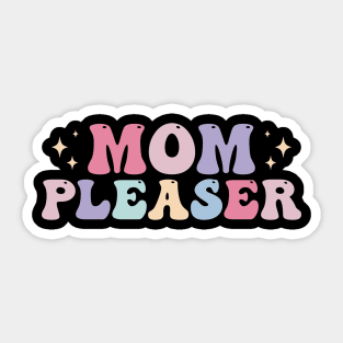 Mom Pleaser Retro Sticker